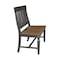 International Concepts Vista Slatback Bench, Hickory/Washed Coal BE45-65 - alternate 7